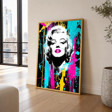 Marilyn Monroe Canvas Wall Art, Pop, Pop Art