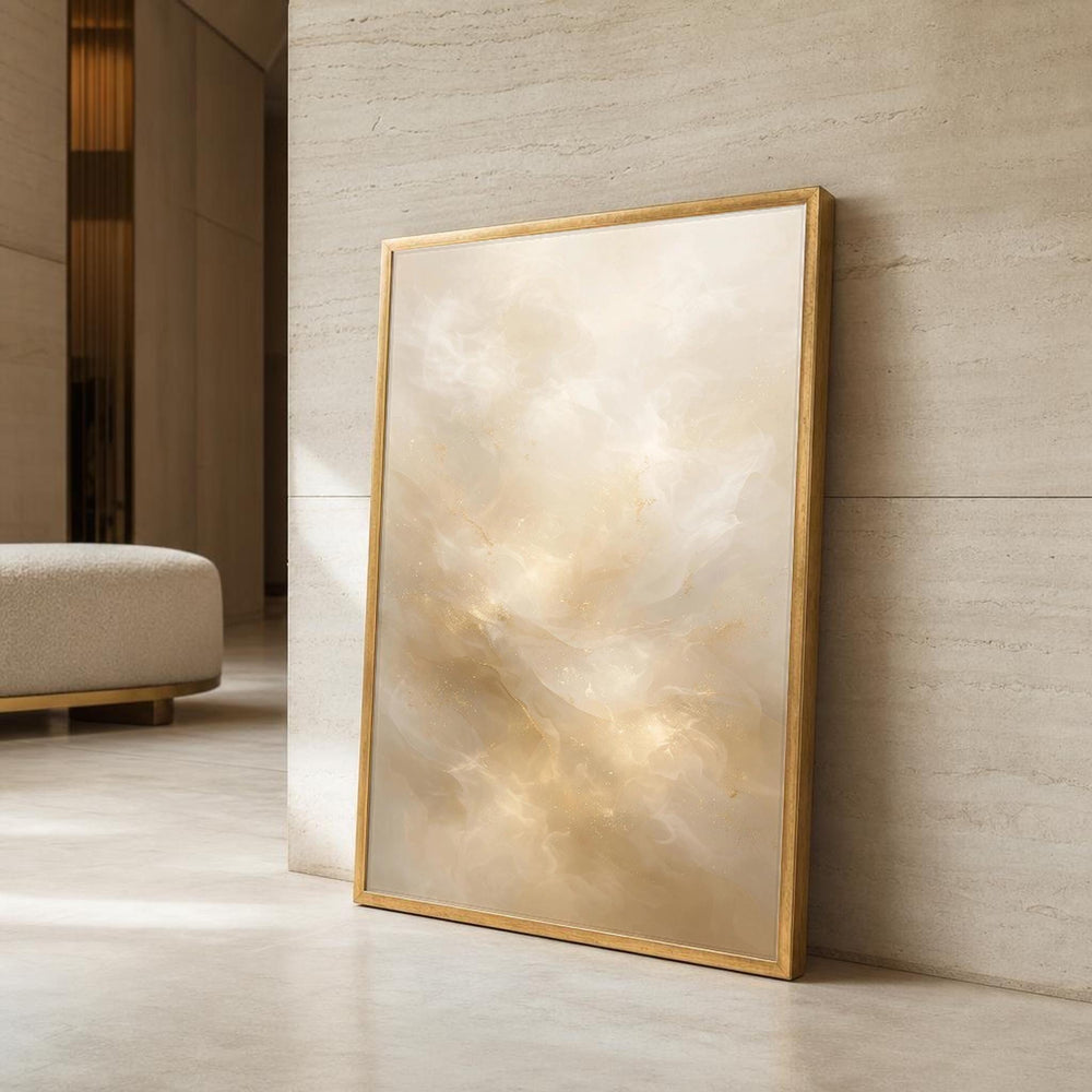 Neutral Toned Abstract Earthy Palette Canvas Wall Art, Neutral Tones Minimalist, Modern Minimalist Abstract