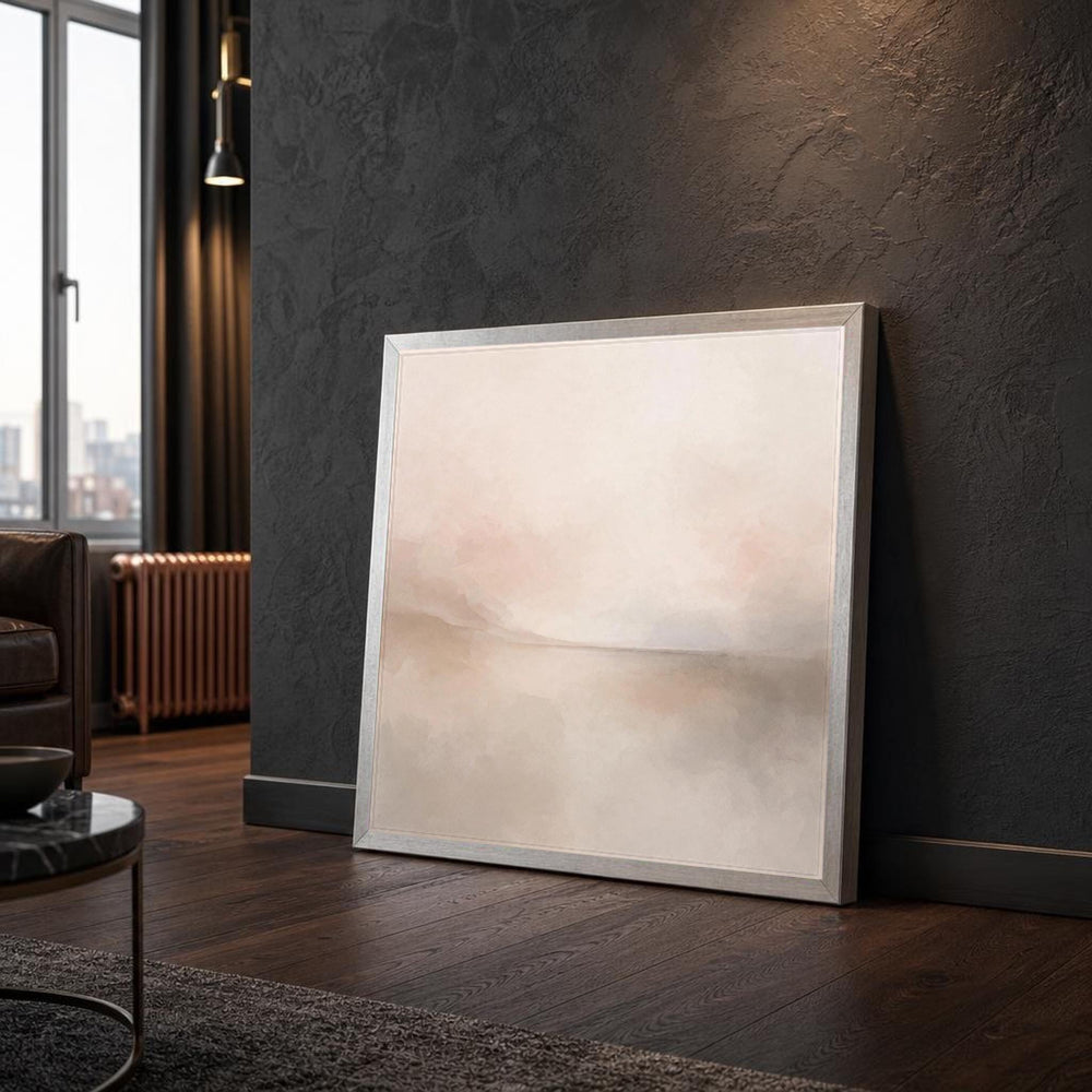 Neutral Toned Abstract Earthy Palette Canvas Wall Art, Neutral Tones Minimalist, Modern
