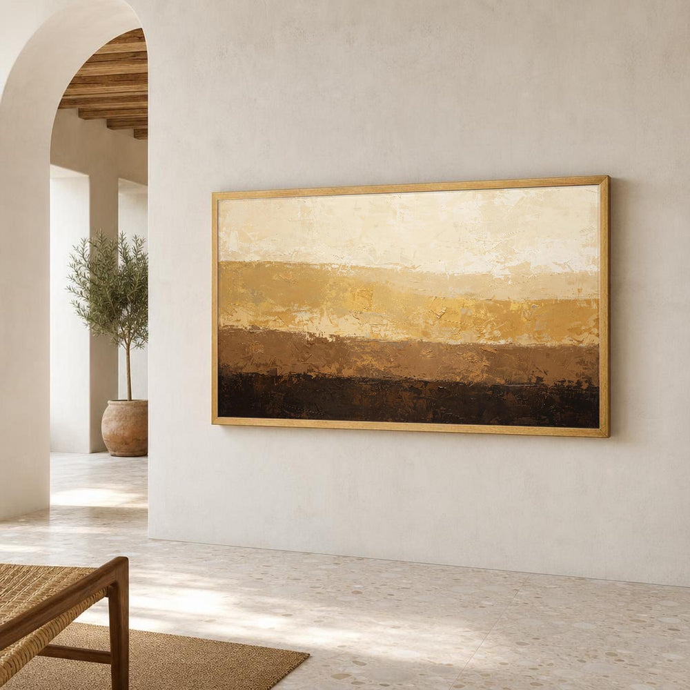 Neutral and Earthy Toned Abstract Palette Canvas Wall Art, Neutral Tones Minimalist, Modern Minimalist Abstract
