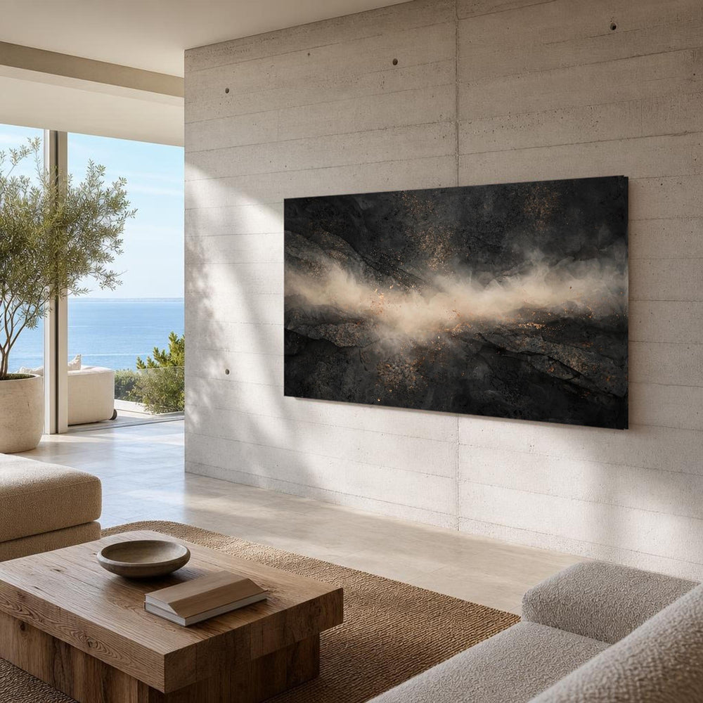 Neutral Tones Abstract Canvas Wall Art, Neutral Tones Minimalist