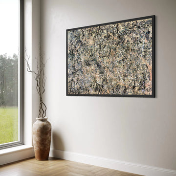 Abstract Expressionism Canvas, Modern Splatter Paint Wall Art, Dynamic Drip Design, Contemporary Home Decoration, Artistic Canvas Print Art