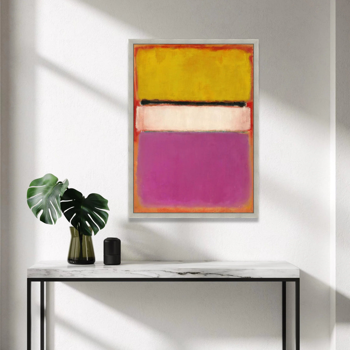 Mark Rothko Style Abstract Color Field Canvas Wall Art, Modern Minimalist Home Decoration, Contemporary Abstract Painting Canvas Print Art