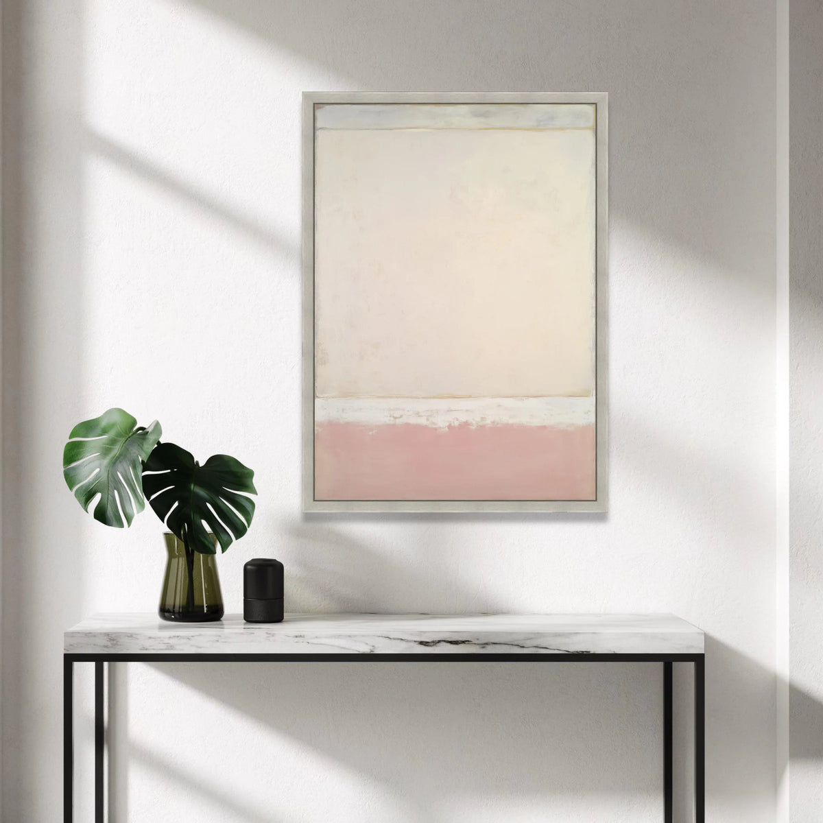 Mark Rothko Abstract Canvas Wall Art, Soft Pastel Color Blocks, Modern Minimalist Home Decor, Contemporary Art Print, Canvas Print Art