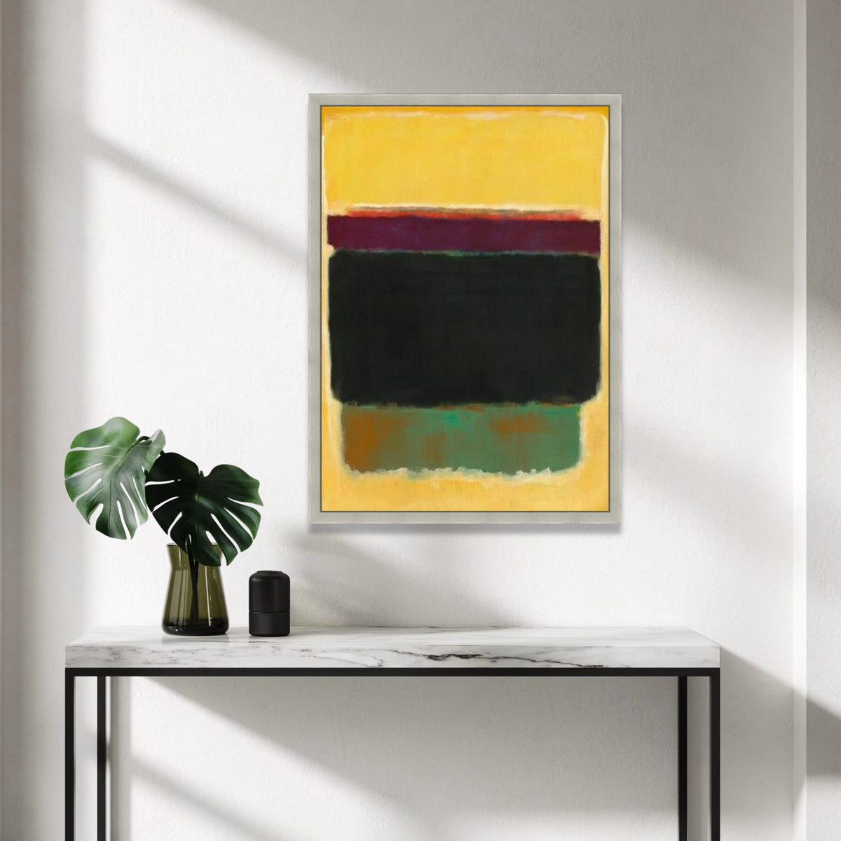 Mark Rothko Style Abstract Canvas Wall Art, Color Block Painting, Modern Minimalist Home Decor, Contemporary Canvas Print, Canvas Print Art