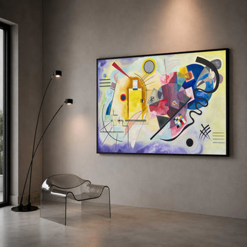 Abstract Geometric Canvas Wall Art, Modern Shapes and Lines, Colorful Contemporary Design, Home Decor Canvas, Artistic Wall Canvas Print Art