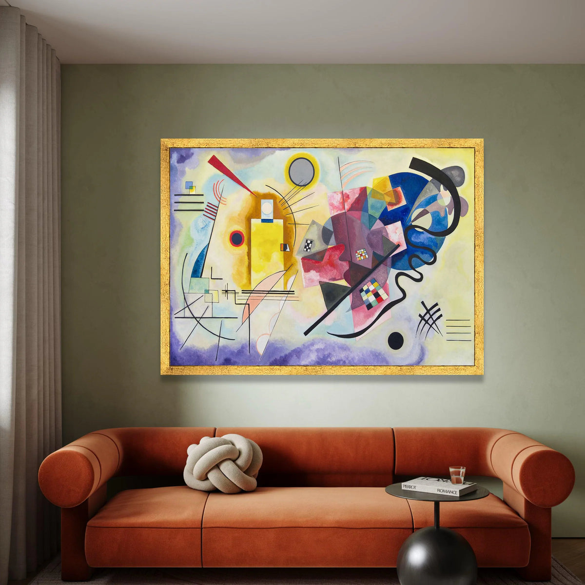Abstract Geometric Canvas Wall Art, Modern Shapes and Lines, Colorful Contemporary Design, Home Decor Canvas, Artistic Wall Canvas Print Art