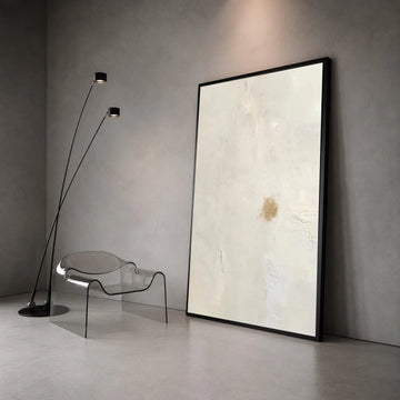 Minimalist Neutral Canvas Wall Art, Abstract Beige Background, Modern Home Decor, Subtle Earth Tone Canvas, Elegant Wall Canvas Print Art