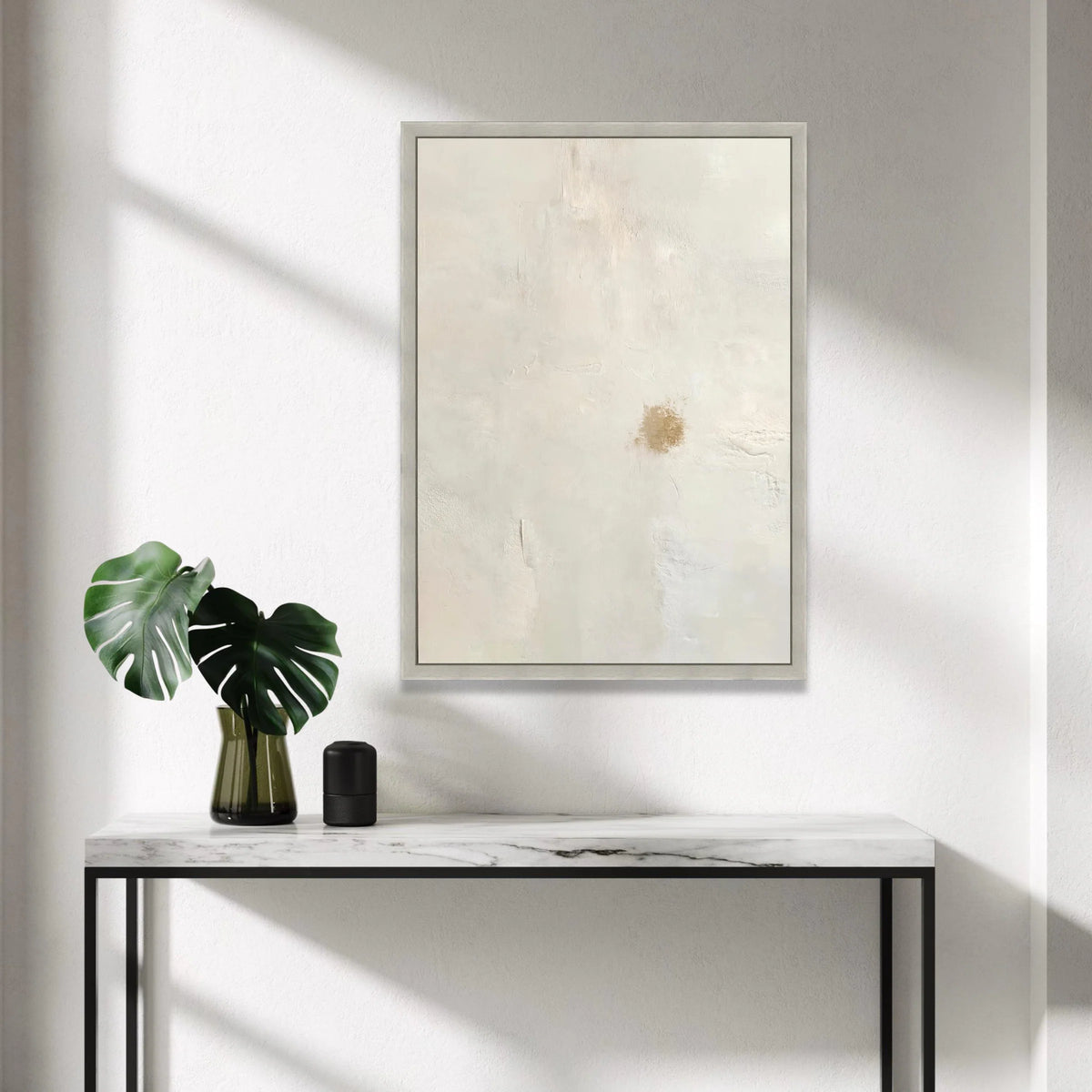 Minimalist Neutral Canvas Wall Art, Abstract Beige Background, Modern Home Decor, Subtle Earth Tone Canvas, Elegant Wall Canvas Print Art