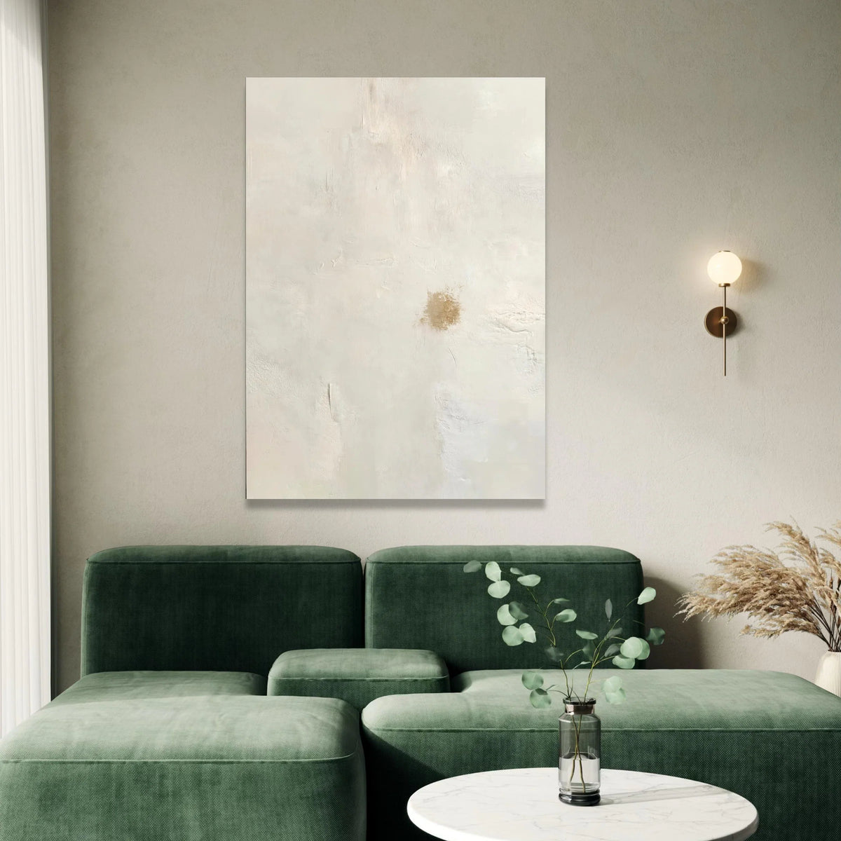 Minimalist Neutral Canvas Wall Art, Abstract Beige Background, Modern Home Decor, Subtle Earth Tone Canvas, Elegant Wall Canvas Print Art