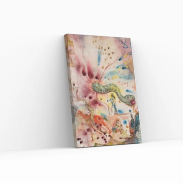 Salvador Dali The Snake and the Apple Canvas Wall Art Print, Salvador Dali Exhibition Poster, Surrealism Poster Canvas - Y Canvas