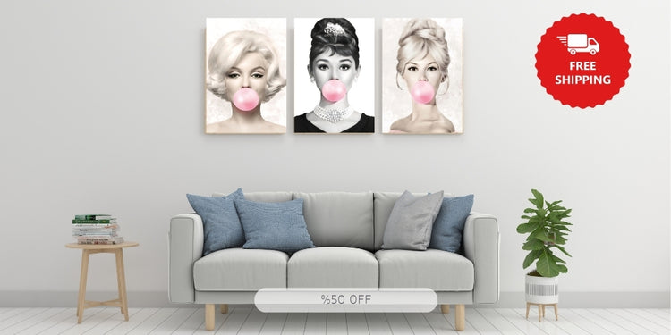 ycanvas wall art print marilyn monroe art 