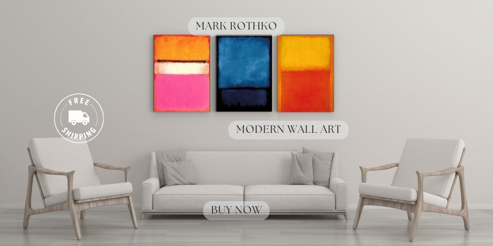 ycanvas wall art print mark rothko art 